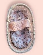 Zestaw dla dziewczynki KOŁDERKA + PODUSZKA PŁASKA