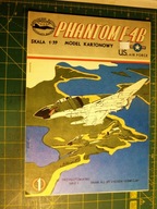 Model Kartonowy 1 Phantom F-4B