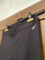 Legginsy Reebok czarne logowany pas / guma r. 38