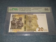 2022 20 złotych Ochrona Polskiej Granicy Wschodniej PMG 66 EPQ