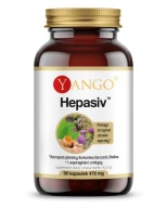 YANGO Hepasiv, na układ pokarmowy, na wątrobę, 90 kapsułek