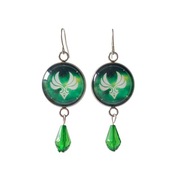 Kolczyki "Anemo", żywioł wiatru, Genshin Impact