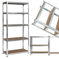 REGAŁ METALOWY WARSZTATOWY 3W1 180X90X40CM 1000KG MAGAZYNOWY DO GARAŻU HALI