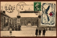 Samolot wojna lotnictwo znaczek jednostka miasto żołnierze