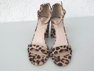 Sandałki panterki **Rajza** roz 8 (41) JAK NOWE