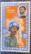 Etiopia stary znaczek (2/25