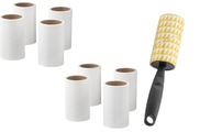 IKEA Bastis ROLKA DO UBRAŃ + WKŁADY 8 SZT ZESTAW