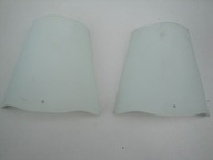 klosz blenda przesłona kinkietu szkło mleczne 2szt