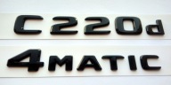 C220d 4Matic Mercedes emblemat
