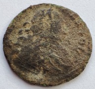 August III Sas szeląg śr. 15 mm