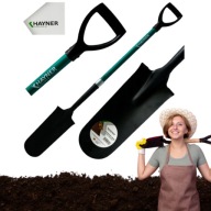 SZPADEL DRENARSKI SADOWNICZY OGRODOWY METALOWY DŁUGI WĄSKI SADZENIE DRENAŻ