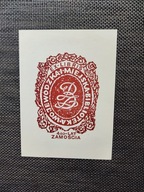 EXLIBRIS EX LIBRIS 400 LAT ZAMOŚCIA MIEJSKA BIBLIOTEKA 1980 /ZAMOJSZCZYZNA