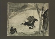 JÓZEF WILKOŃ Ilustracja reprodukcja Don Kiszot BESTIARIUM WILKONIA