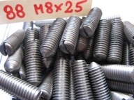 88. Śruba dociskowa M8x25 pod wkrętak robak 3 szt.