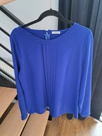 Kobaltowa bluzka damska Pretty One Warsaw 42 XL bawełna