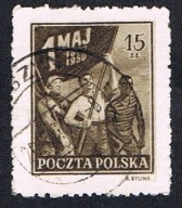1950 Polska fi 515 - 60-lecie Święta 1 Maja