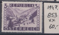 AUSTRIA Mi : 853**