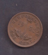 Kanada - Nowa Funlandia - 1 Cent 1941 rok
