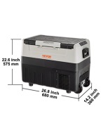 Lodówka Samochodowa Freezer Podwójna strefa 55L2w1