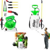 OPRYSKIWACZ RĘCZNY CIŚNIENIOWY REGULOWANA DYSZA DO OGRÓD KWIATY 5L