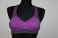 Stanik sportowy Marks & Spencer 36B róże i fiolety