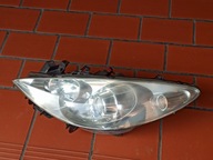Lampa reflektor lewy lewa przód soczewka PEUGEOT 307 LIFT EURO