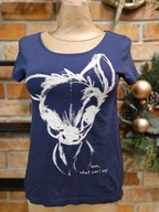 cotton koszulka bluzka t-shirt bawełna Jelonek Bambi r. XS
