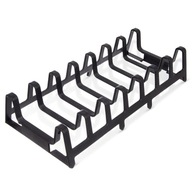 Stojak NA POKRYWKI TALERZE organizer kuchenny do szuflady szafki czarny