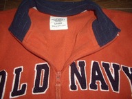 OLD NAVY pomarańczowa bluza polar L