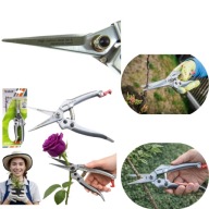 SEKATOR NOŻYCE NOŻYCZKI OGRODOWE PROSTE RĘCZNE MAŁE DO KWIATÓW BONSAI RÓŻA