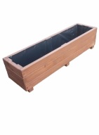 Drewniana donica . Donice drewniane 100x20x17