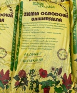 PODŁOŻE ZIEMIA UNIWERSALNA DO WARZYW KWIATÓW 60L
