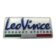 NAKLEJKA EMBLEMAT NA TŁUMIK WYDECH LeoVince ALUM