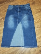 Spódnica dżinsowa długa 46