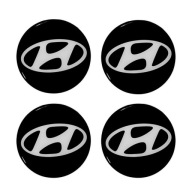 EMBLEMAT LOGO ZNACZEK 3D Hyundai 55 mm 4szt.