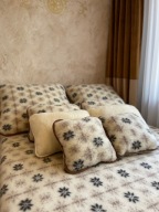 Komplet 100% wełna owcza Merino (155x200cm)