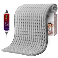 bj577 ELEKTRYCZNA PODUSZKA GRZEWCZA 100X50CM 6 TEMPERATURY I 4 TIMERAMI