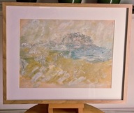 Levkovitch (1936-2025) Souvenir de Saint-Michel 1958 Technika mieszana