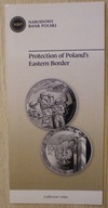FOLDER NBP Ochrona polskiej granicy wschodniej 10 zł 2022 - JĘZYK ANGIELSKI