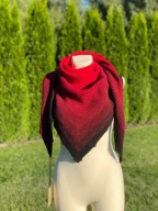 Chusta czapka wełna komplet