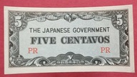 FILIPINY 5 CENTAVOS , JAPOŃSKA OKUPACJA !!