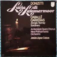 Donizetti – Lucia Di Lammermoor - Caballé Carreras López-Cobos - 1977 3LP