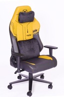 FOTEL GAMINGOWY TOXIC żółty yellow