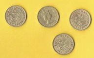 Hong Kong 10 Cents 1957 r.