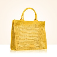 ORYGINALNA TOREBKA SHOPPER PLECIONA LANCOME ŻÓŁTA SUPER POJEMNA NA WAKACJE!