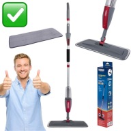 MOP OBROTOWY PŁASKI SPRYSKIWACZ DO PODŁÓG I OKIEN 39cm UNIWERSALNY | PROMIS