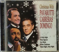 Christmas With Pavarotti Carreras Domingo EX CD Irl