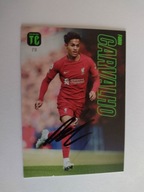 Karta panini autograf Liverpool Fabio Carvalho Top Class