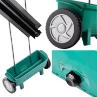 SIEWNIK RĘCZNY DO TRAWY NAWOZU WARZYW OGRODOWY SOLI PIASKU NA KÓŁKACH