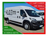 FIAT DUCATO L4H2 2.3mJET/140KM KLIMA TEMPOMAT